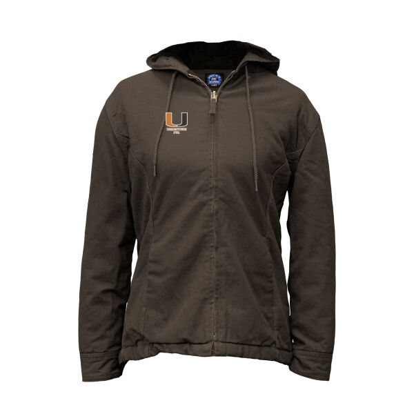 Uniontown FFA - Women's Polar King Fleece Lined Hooded Jacket Thumbnail